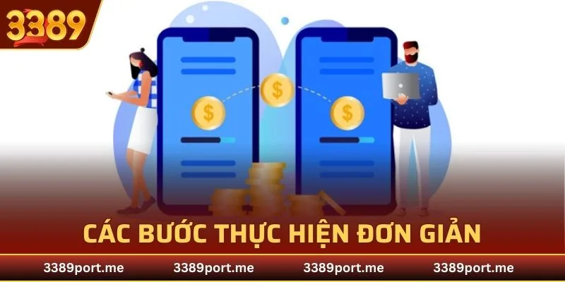 Các bước giao dịch tiện lợi